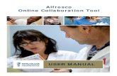 Alfresco Online Collaboration Tool - user manual from The ...rcpsc.medical.org/alfresco/docs/Alfresco_User_Manual.pdf · Alfresco Online Collaboration Tool . 2 ... Displays the People