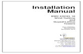 BWC Excel-10 Installation Manual - SSL Towerbergey.com/.../03/excel-10-guyed-lattice-tower-installation-manual.pdf · BWC Excel-10 Installation Manual - GL Tower 3 Version 6.5, November