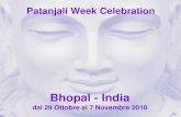 Bhopal - India - · PDF fileIncontri al Tempio di Gorakhnath a Gorakhpur. Delhi. Progetto per un Centro Culturale “Sri Maharishi ... Mantra –ecc. Spiegazione approfondita degli