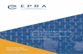 EPRA Sustainability Best Practices Recommendations · PDF fileEPRA – Best Practices Recommendations on Sustainability Reporting – third version September 2017 2 1 Foreword 4 2