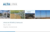 AltaLink IP/MPLS Network - University of Albertaapic/uploads/Forum/MPLS Implementation for th… · AltaLink’s Project 7. ... Relay to relay communication used to speed up fault