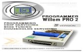 PROGRAMMER Willem PRO 2 - modchip.itmodchip.it/ImgExtra\WillemPro2.pdf · The programmer is built on two-sided laminate with metal-plated ... MicroChip PIC 16C84 , 16F84 ,16F84A ,