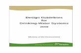 Design Guidelines for Drinking-Water Systems - · PDF fileDesign Guidelines for Drinking-Water Systems Acknowledgements 2008 i ACKNOWLEDGEMENTS The Design Guidelines for Drinking-Water