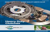 Heavy Duty Clutches - Midwest Truck · PDF fileHeavy Duty Clutches. Speed: World American ships all UPS orders the same day and standard delivery from any one of our 4 shipping centers