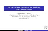 EN 206 - Power Electronics and Machines - ese.iitb.ac.insuryad/lectures/EN206/actodcconverter-2.pdf · EN 206 - Power Electronics and Machines Phase Controlled Recti ers Suryanarayana