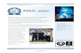 MKE supports young apprentices following 1 Summer 2012.pdf · MKE signs up to STEM MKE has recently been reapproved on the Utilities Vendor Data Base (UVDB) run by Achilles. Initiated