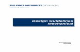 Design Guidelines Mechanical - Port Authority of New York ... · PDF fileEngineering Department Manual Mechanical - Design Guidelines TABLE OF CONTENTS Last Updated: 12/12/2014 Page