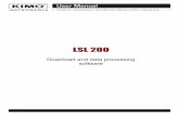 LSL 200 - kimocorea.com LSL 200(0).pdf · I – Introduction Provided with the solarimeter, LSL200 is a configuration, recovery dataprocessing software. Easy handling, it requires