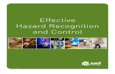 Effective Hazard Recognition and Control - SAIF Corporation · PDF file6 Effective Hazard Recognition and Control Safety committee inspection requirements A well-run safety committee