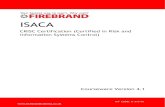ISACA - Firebrand  · PDF file  KIT CODE: K-313-01 ISACA CRISC Certification (Certified in Risk and Information Systems Control) Courseware Version 4.1