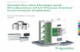 Power Factor Correction Guide for the Design and ... · PDF fileThe power available at the secondary of an MV/LV transformer can therefore be increased by fitting power factor correction