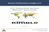 2017 Professional Services · PDF file2017 Professional Services Maturity™ Benchmark February 2017 Service Performance Insight   Service Performance Insight, LLC