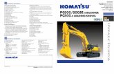PC800/800SE · PDF fileKomatsu developed, wear-resistant, reinforced materials. Brinell hardness: 500 or more (180kgf/mm2 class). Features high wear-resistance and little quality change