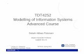 TDT4252 Modelling of Information Systems Advanced · PDF file2 Today’s lecture • Introduction to Enterprise Architecture, • Zachman’s EA Framework, TOGAF • Based on slides