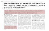 HIDRAVLIKA – REGULACIJA Optimization of control parameters ... · PDF file198 Ventil 20 2014 3 HIDRAVLIKA – REGULACIJA Optimization of control parameters for servo hydraulic systems
