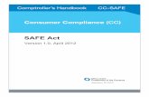 SAFE Act Examination Procedures - OCC: Home Pageocc.gov/.../comptrollers-handbook/safe-act/pub-ch-safe.pdf · Comptroller’s Handbook 1 SAFE Act SAFE Act Introduction This booklet