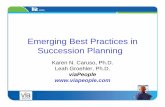 Emerging Best Practices in Succession · PDF fileWhat is Succession Planning? Succession Planning can be defined as a Succession Planning purposeful and systematic effort made by an