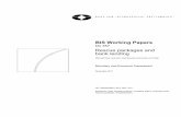 BIS Working Papers · PDF fileBIS Working Papers are written by members of the Monetary and Economic Department ... merger and acquisitions that distort the underlying lending data