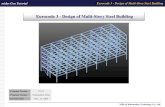 Eurocode 3 - Design of Multi-Story Steel · PDF filemidas Gen Tutorial Eurocode 3 -Design of Multi Story Steel Building MIDAS Information Technology Co., Ltd. Program Version V7.4.1
