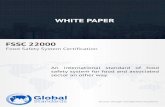 FSSC22000 WP - Global Standardsglobalstandards.com.pk/white-papers/FSSC22000_WP.pdf · PAS 220:2008 and has become the ﬁrst standard that has ever introduced such requirements in