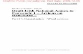 DRAFT NATIONAL ANNEX Draft Irish National Annex to ... · PDF fileDraft for Public Consultation. End Date: 2009-12-06 Contents National Annex (informative) to I.S. EN 1991-1-4:2005,