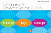 Microsoft PowerPoint 2016 Step by Step - pearsoncmg.comptgmedia.pearsoncmg.com/images/9780735697799/samplepages/... · Give us feedback Tell us what you think of this book and help