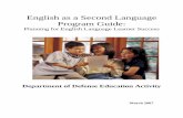 English as a Second Language Program Guide · PDF fileESL Program Procedures 1-3 ESL Student Team 1-3 ESL Review Team 1-3 Identification 1-4 Assessment\ Evaluation 1-4 Eligibility