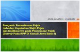 Pengaruh Pemeriksaan Pajak terhadap Kepatuhan Wajib …elib.unikom.ac.id/files/disk1/595/jbptunikompp-gdl-andiahmads... · menyusul sistem perpajakan Indonesia yang self assessment,