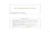 3B. RF/Microwave Filters - Multimedia Universitypesona.mmu.edu.my/~wlkung/ADS/rf/lesson3b.pdf · 3B. RF/Microwave Filters The information in this work has been obtained from sources