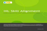IXL Skill Alignment .IXL Skill Alignment Grade 6 alignment for enVisionMATH Common Core Edition This document includes the IXL skill alignments to Pearson