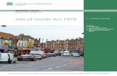Sale of Goods Act 1979 - …researchbriefings.files.parliament.uk/documents/SN02239/SN02239.pdf · Sale of Goods Act 1979 By Lorraine Conway Contents: 1. Introduction. 2. Current
