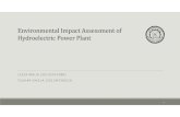 Environmental Impact Assessment of Hydroelectric …web.iitd.ac.in/~arunku/files/CVL100/Termpaper_hydroelectricplant... · LEEZA MALIK (2013CEP2080) TUSHAR SINGLA (2011MT50623) Environmental