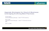 Upgrade Strategies for Oracle E-Business: Leveraging Archiving …idealpenngroup.tripod.com/sitebuildercontent/OAUG2008/Collaborate... · Upgrade Strategies for Oracle E-Business: