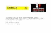 Joint submission with Amnesty to Intelligence and Security ... file · Web viewThis submission is made on behalf of Amnesty International New Zealand’s almost 20,000 supporters