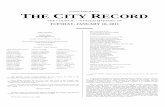 SUPPLEMENT TO THE CITY RECORD - nyc. · PDF fileErik Martin Dilan Bradford S. Lander Eric A. Ulrich ... the dog license annually and the fee is the same as the initial registration