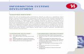 INFORMATION SYSTEMS DEVELOPMENT · PDF fileCHAPTER PREVIEW 14.1 Information Systems Planning ... tems for its major businesses, ... What We Learned from This Case 14.1