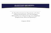 A Performance Review of the Effectiveness of Strategic ... · PDF fileEffectiveness of Strategic ... A Performance Review of the Effectiveness of Strategic Workforce Planning at ...