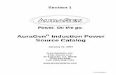 AuraGenÒ Induction Power Source Catalog - Aura - Aura …aurasystems.com/catalogs/AppCatalog1-17-03.pdf · 2335 Alaska Ave. El Segundo, CA 90245 (310) 643-5300 Fax: (310) 643-7457