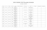2015 USOMC 2/19 Thursday  · PDF file2015 USOMC 2/19 Thursday Schedule ... from Concerto in G Major Flute Accompanist: Ajung Won 2/19/ 2015 ... Andante ma non troppo