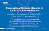 Depressional Wetland Mapping in the Prairie Pothole …Application Example ... ØSAGA GIS, Whitebox GAT ... Depressional Wetland Mapping in the Prairie Pothole Region Author: Esri