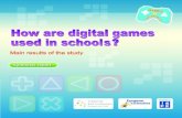 Publisher - Games in Schoolsgames.eun.org/upload/gis-synthesis_report_en.pdf · Richard Nice (English translation) ... 6.5 The games used in schools: ... after a pilot phase to develop