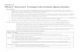 OSSLT Short Answer Comprehension Questionsmscasselmansclass.weebly.com/uploads/1/7/6/2/... · OSSLT Short Answer Comprehension Questions Key Points: 1. There are three short answer