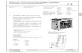 Hydraulic power packs type MPN and MPNW - HAWE …downloads.hawe.com/7/2/D7207-en.pdf · Hydraulic power packs type MPN and MPNW for the short time, on/off- and intermittent operation