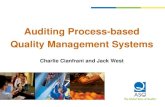 Auditing Process-based Quality Management Systemsrube.asq.org/public/auditing-qms-p1.pdf · Auditing Process-based Quality Management Systems Charlie Cianfrani and Jack West