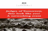 Judges of Tomorrow , they look like you! A networking event · PDF fileJudges of Tomorrow , they look like you! A networking event. 2 ... Sunil Iyer Judge Iyer was called to the Bar