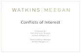 Conflicts of Interest - GovCon360govcon360.com/wp-content/uploads/2012/08/29-Conflict-of-Interest-3... · Conflicts of Interest (COI) Basics • Some things to know about COI –