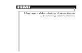 HMI 08 01 2000 - Schneider Electric Motion · PDF fileHuman Machine Interface Operating Instructions – Addendum HMI Enhanced capabilities now available through HMI Screen Builder