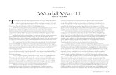 Chapter 5 World War II - ? ‚ ... World War II | 135 Chapter 5 World War II ... Although World War II contributed ... in the European war stressed the problem of aircraft