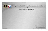Army PublicArmy Public-Private Partnerships (P3)Private Partnerships (P3) · PDF fileArmy PublicArmy Public-Private Partnerships (P3)Private Partnerships (P3) & AMC OpportunitiesAMC