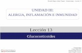 Lección 16. Glucocorticoides. - ocw.uv.esocw.uv.es/.../leccion13.glucocorticoides.pdf · Glucocorticoides UNIDAD III: ALERGIA, INFLAMACIÓN E INMUNIDAD Lección 13 Farmacología